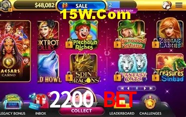 Provedores de Jogos 2200 Bet