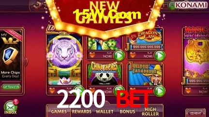 Jogos de Slot 2200 Bet