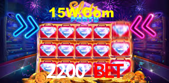 Interface do App 2200 Bet